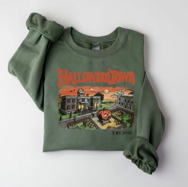 Halloweentown weatshirt, Halloweentown University B&T Kustom Designs