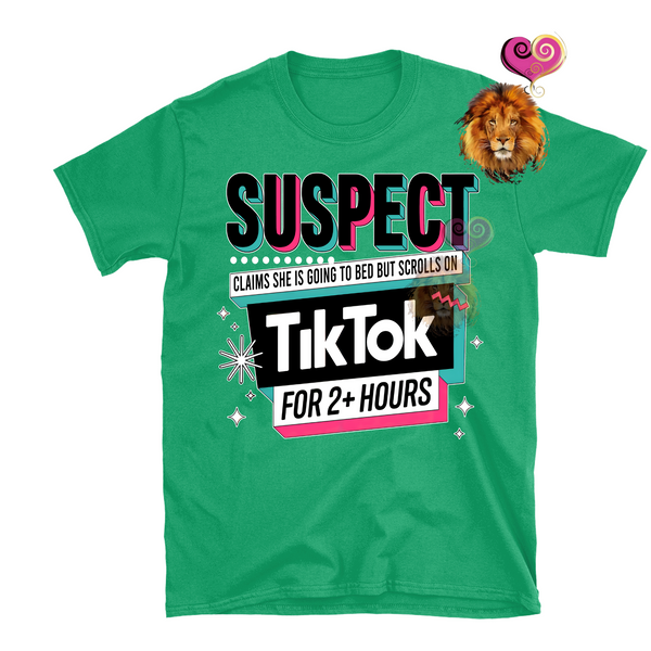 Suspect Claims TikTok Shirt - B&T Kustom Designs