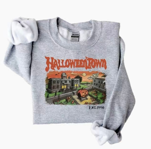 Halloweentown weatshirt, Halloweentown University B&T Kustom Designs