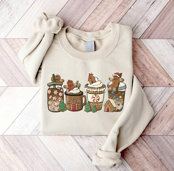 Gingerbread Christmas Coffee Cookies B&T Kustom Designs