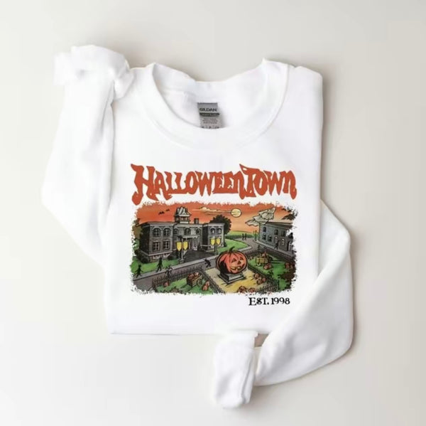 Halloweentown weatshirt, Halloweentown University B&T Kustom Designs