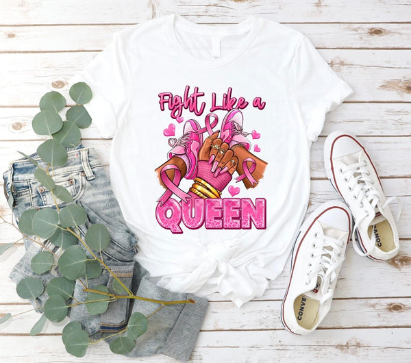 Fight Like A Queen Shirt B&T Kustom Designs