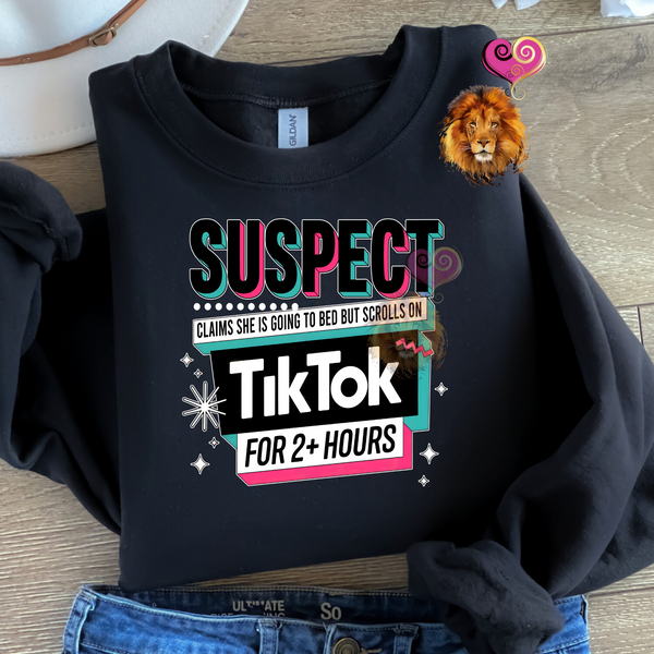 Suspect Claims TikTok Sweater - B&T Kustom Designs