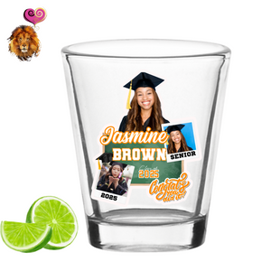 Custom Graduation Shot Glass B&T Kustom Designs