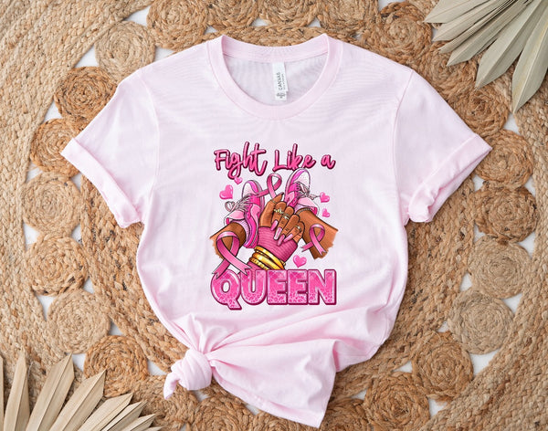 Fight Like A Queen Shirt B&T Kustom Designs