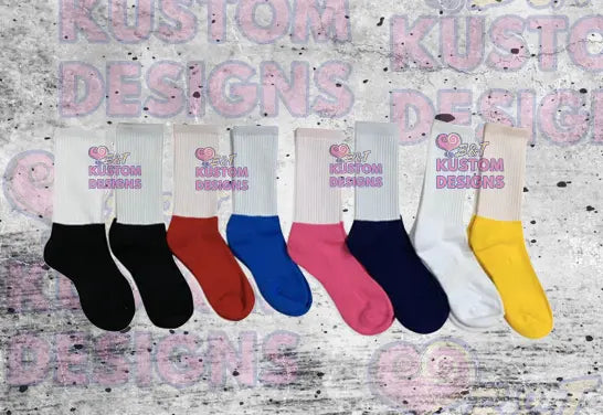 Variety of Colors for Sock Bottom Option