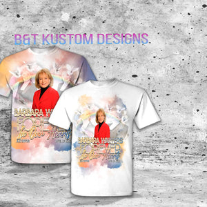 Custom Colorful Memorial Shirt