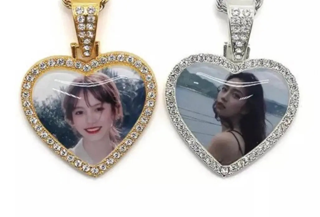 Photo Heart Pendant