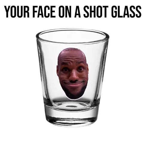 Custom Photo Shot Glass