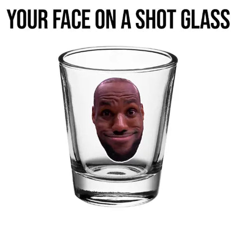 Custom Photo Shot Glass