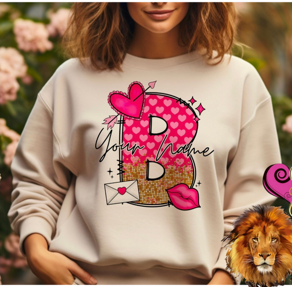 Doodle Letter Personalise Custom Name B&T Kustom Designs