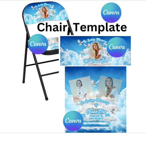 Memorial Chair Template B&T Kustom Designs