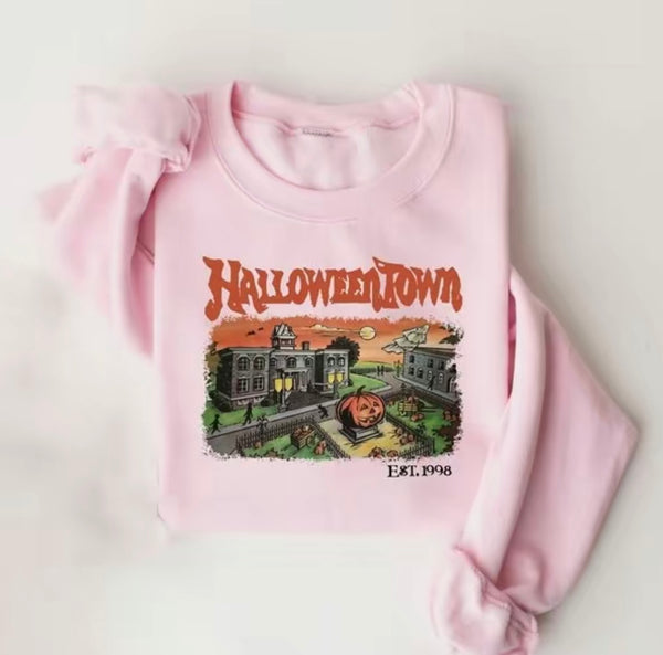 Halloweentown weatshirt, Halloweentown University B&T Kustom Designs