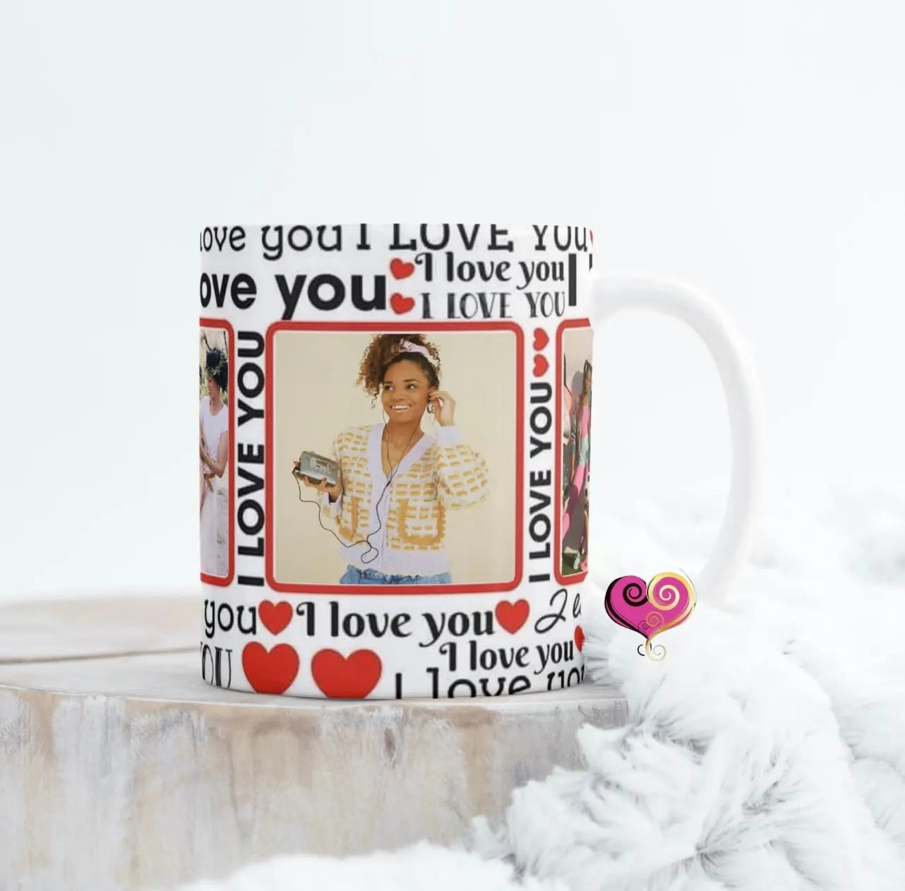 I Love You Photo 11oz Mug