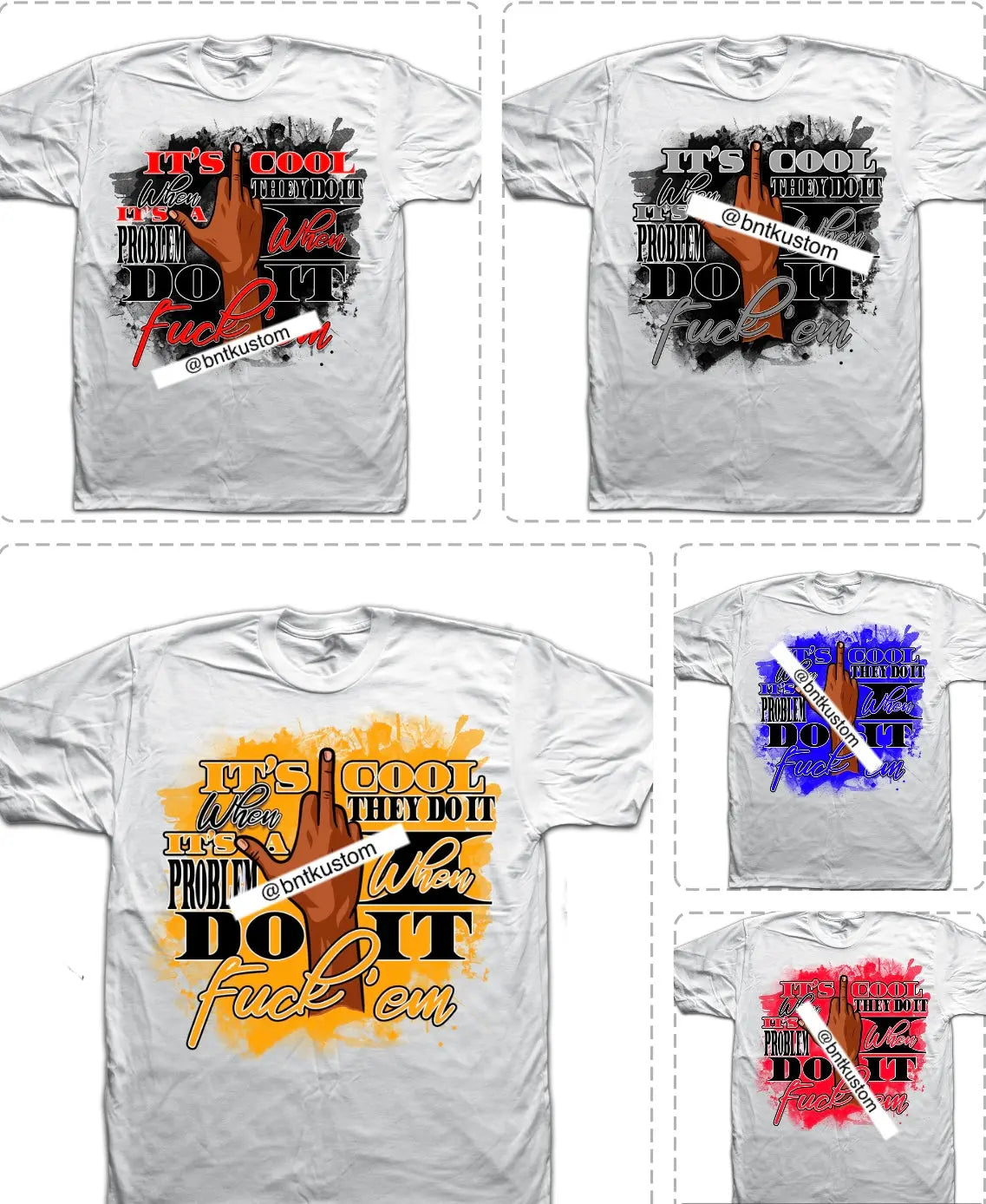 Its Cool When They Do It Shirt various colors