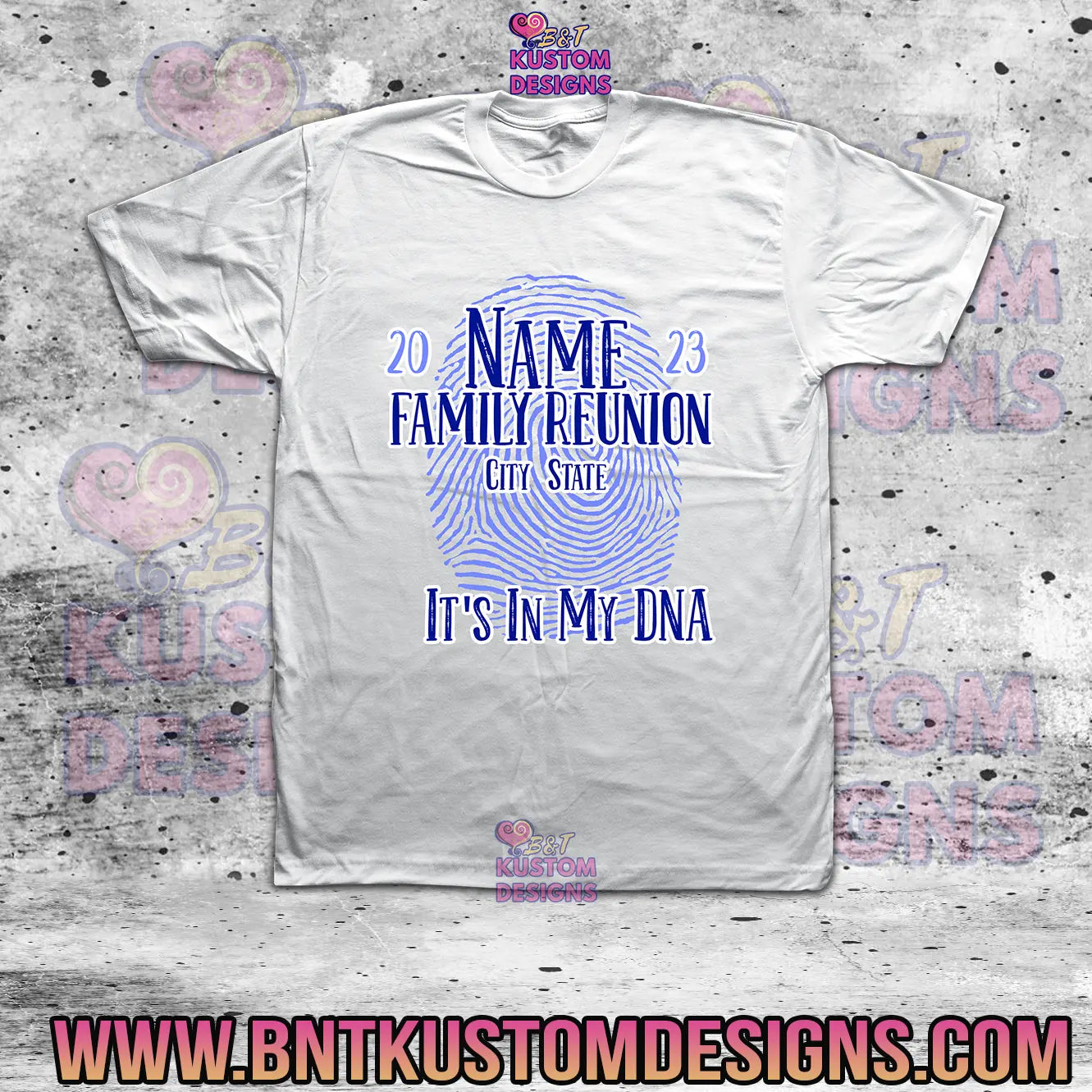 Its In My DNA Reunion T-Shirt