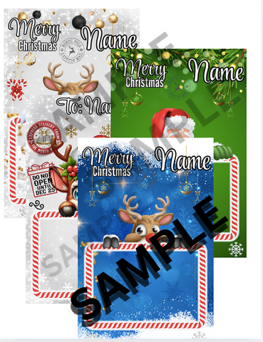 Jumbo Christmas Card Template B&T Kustom Designs