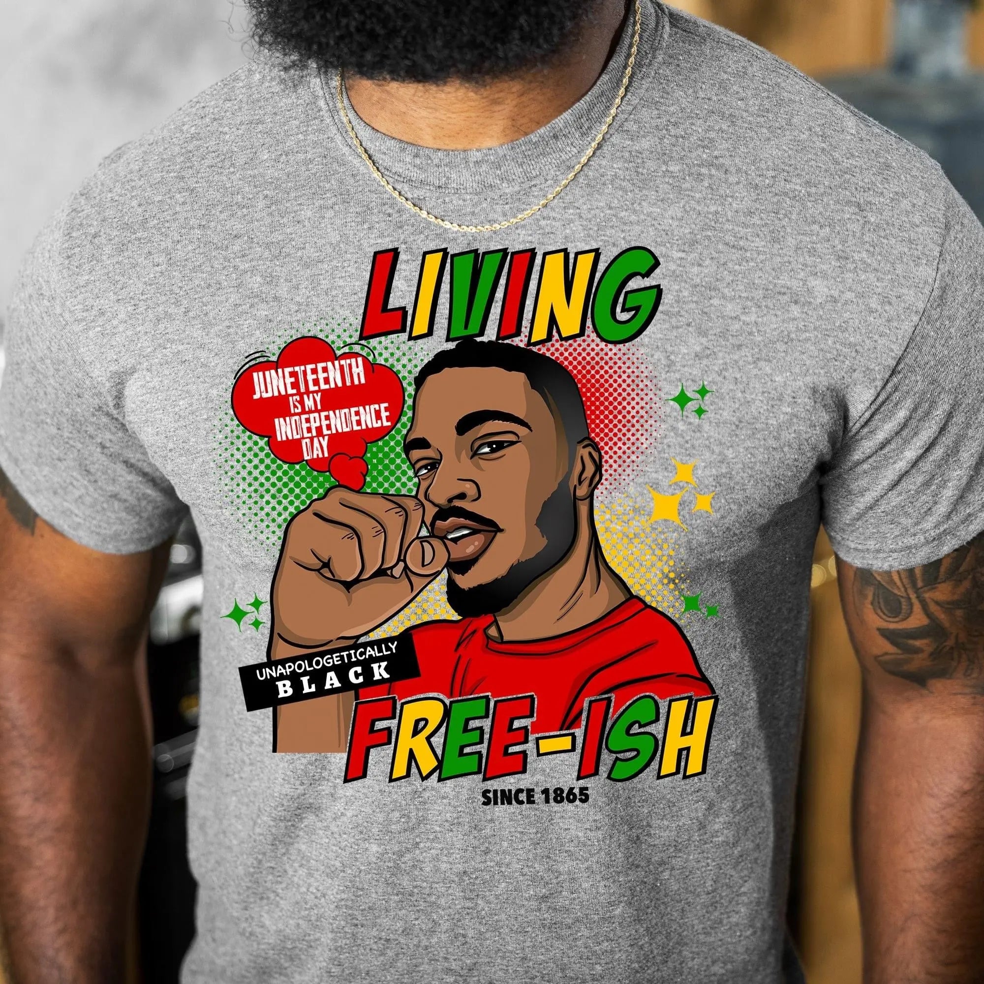 Living Freeish T-Shirt B&T Kustom Designs