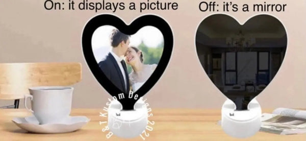 Magic Mirror led light photo frame