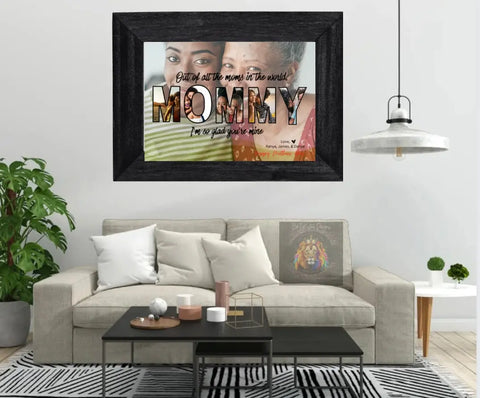 Mommy Photo Frame - B&T Kustom Designs
