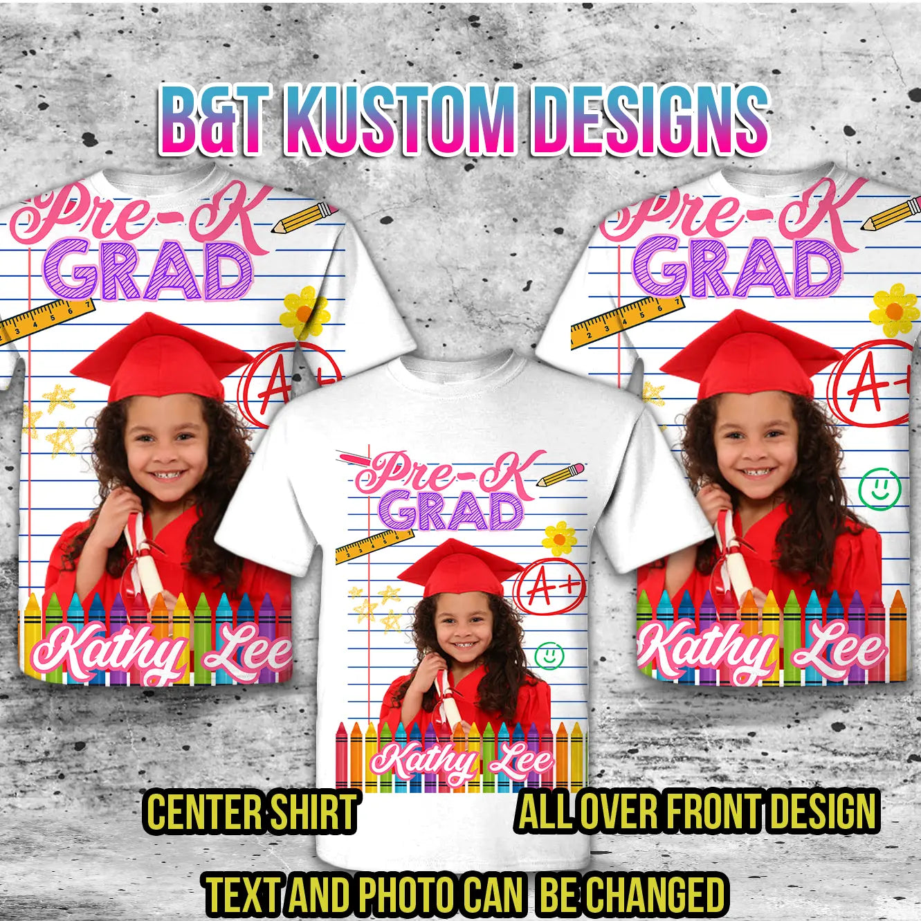 Pre-K T-Shirt B&T Kustom Designs